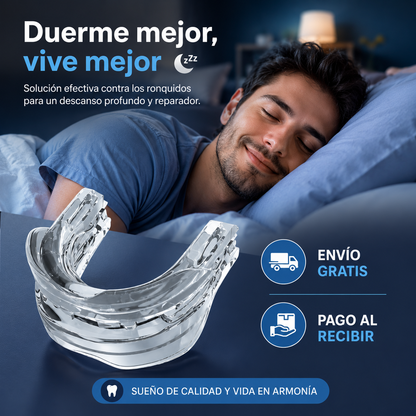 Protector Bucal NoctAir™ Antirronquidos y Bruxismo